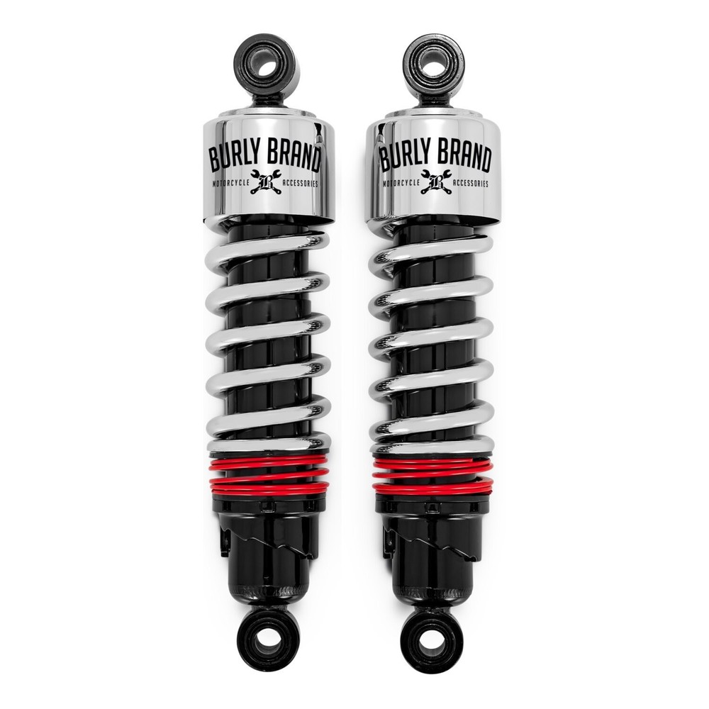 Burly Slammer Plus 11.5" Chrome Shock Absorber