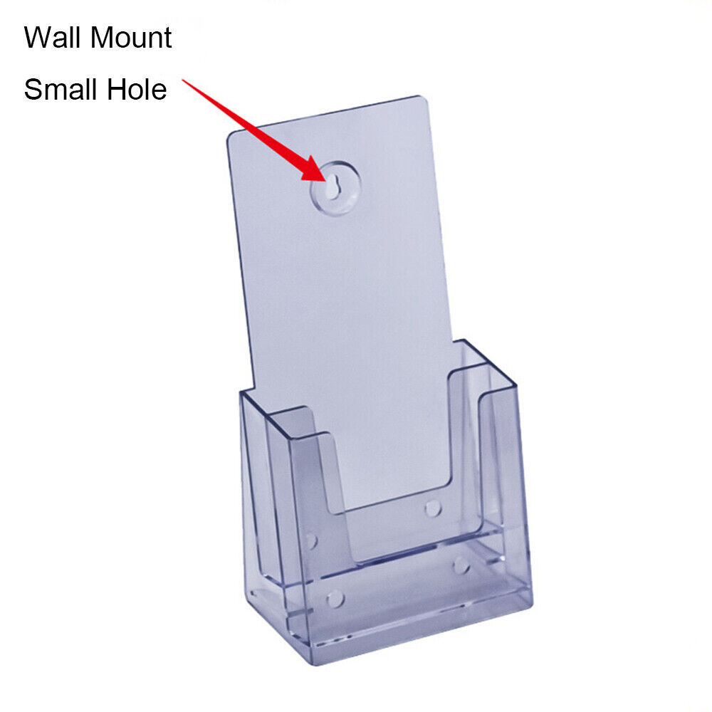 Leaflet Holder Brochure Dispenser Flyer Menu Holders Display Stands 105*210mm