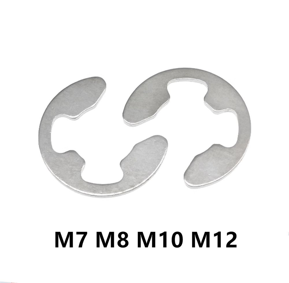 TA2/GR2 Pure Titanium Internal Circlip Ring Kit E-Clip External Retaining Snap