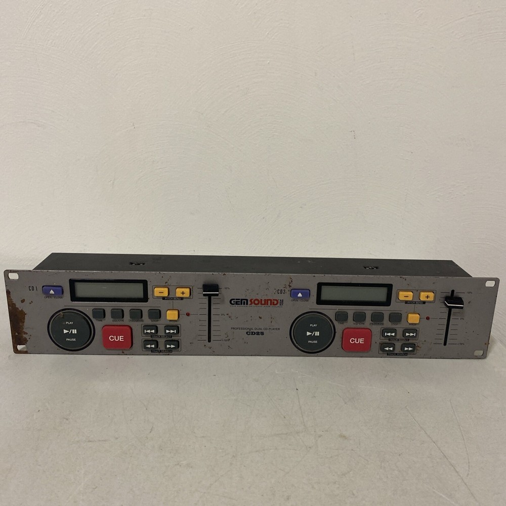 Gemsound CD25 DJ CD Player control module ONLY UNTESTED AS IS