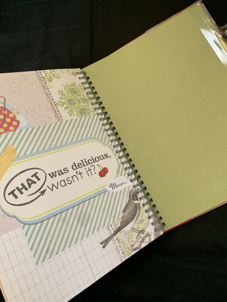 Vintage Embossed Smash book & Studio Punch Dream Journal - Unused