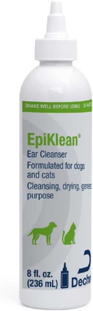 Epiklean Ear Cleaner for Dogs & Cats - Gentle Debris & Drying Solution
