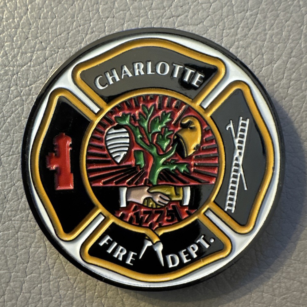 Charlotte Fire Department Engine & Ladder 16 ‘High Rollers’ Challenge Coin