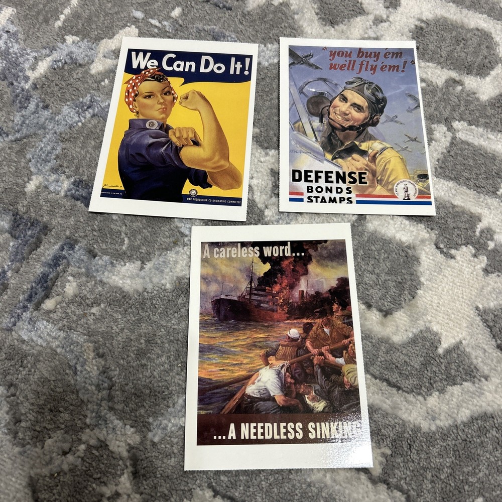 WWII US War Post Cards