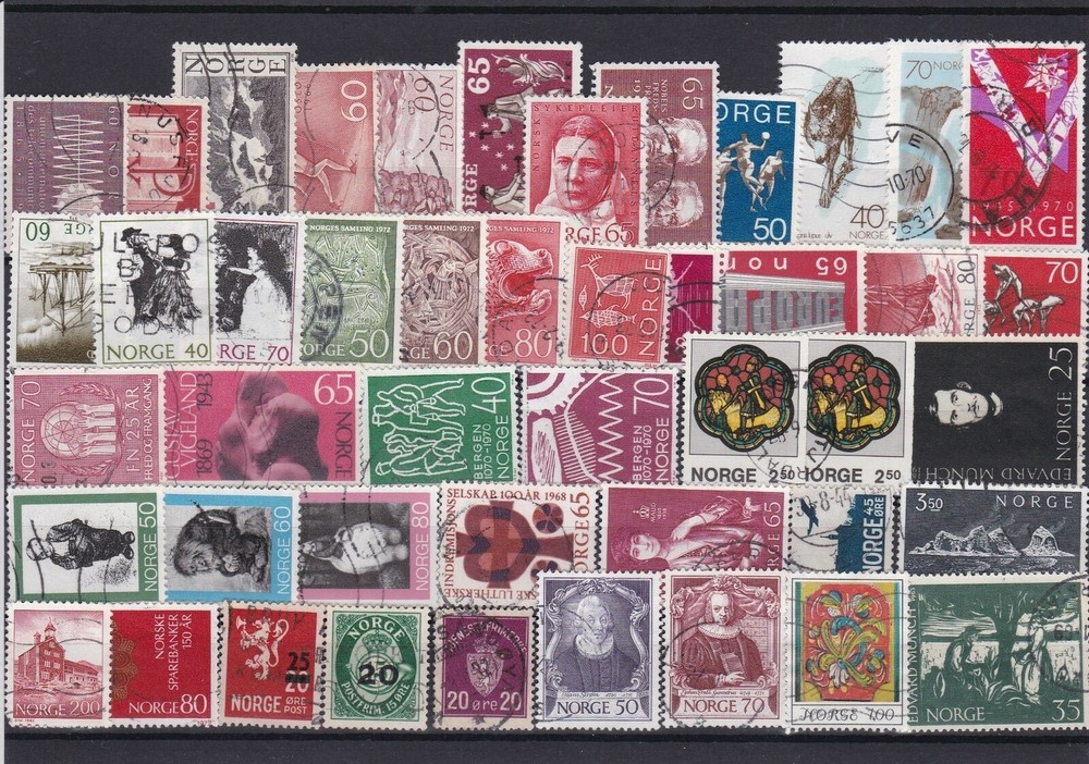 norway stamps cat ref r10705