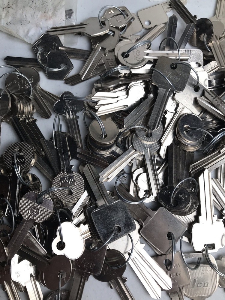 5 lb 7 oz ILCO Blank Key Assorted Mixed Models