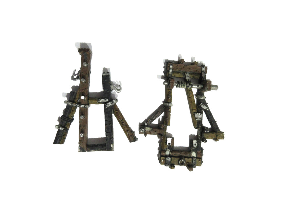 Warhammer Orcs Metal Rock Lobba Base Bits