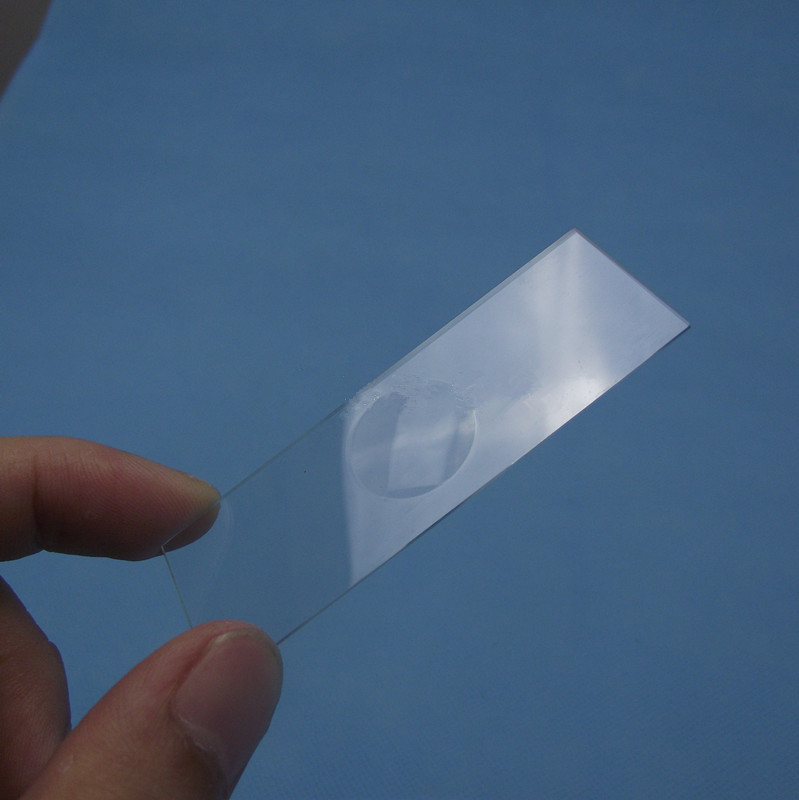50pcs Blank Microscope Slides Glass Reusable Laboratorial Concave Slides