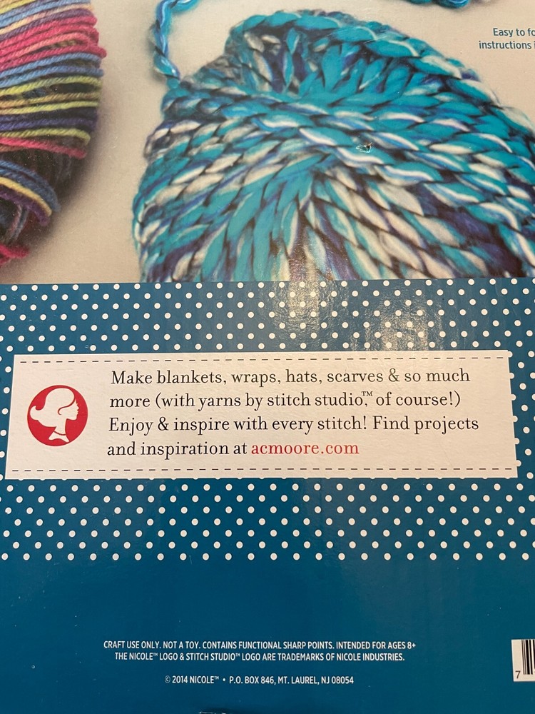 Stitch Studio Large Rectangular Loom Set Kit 4 Looms Brand New