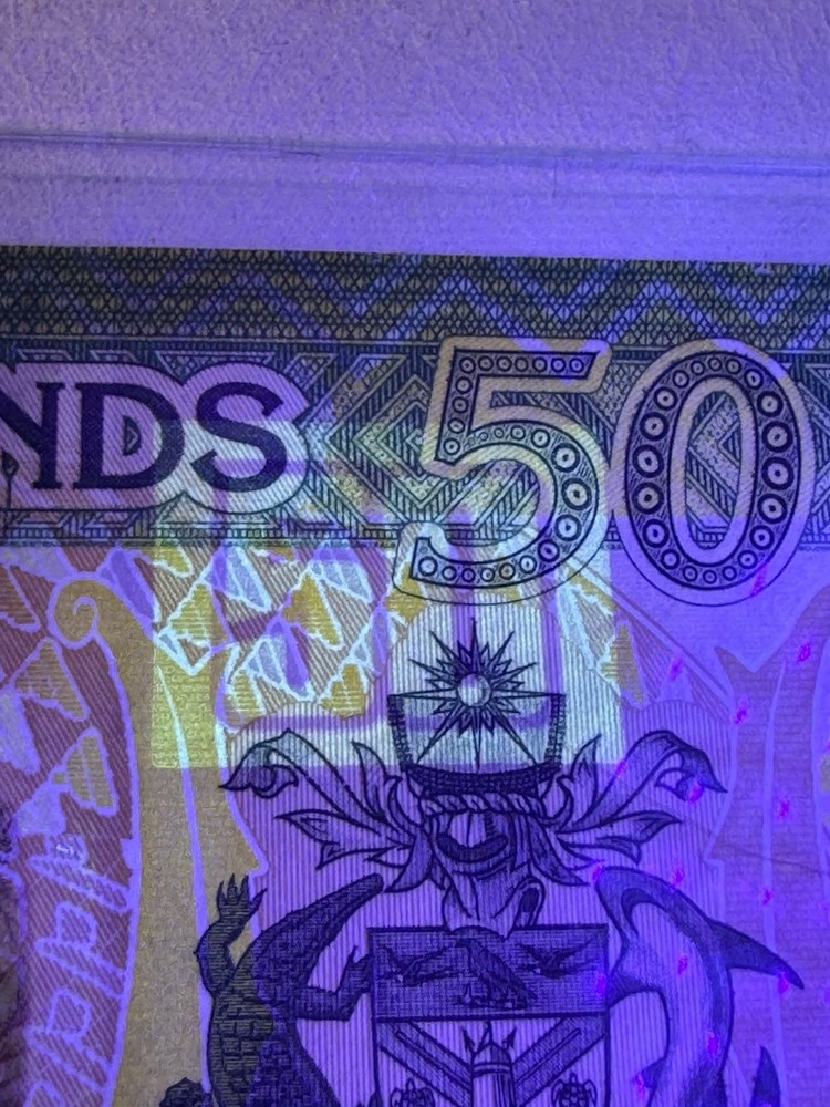 2013 Solomon Island $ 50 Banknote P# 35