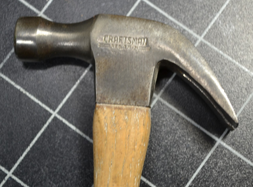 CRAFTSMAN - MODEL MAKER - 4oz - BELL FACE CLAW HAMMER - ORIGINAL HANDLE