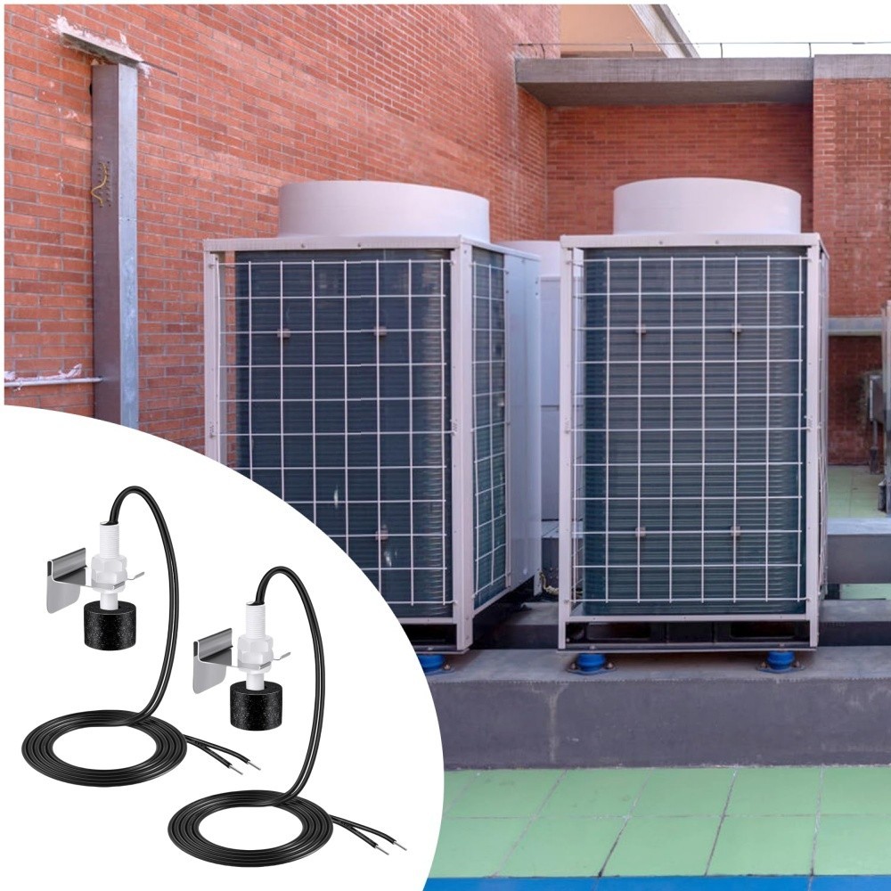 AC Pan Float Switch, Water Leak Detector for Condensate Drain Pans Replace 97647