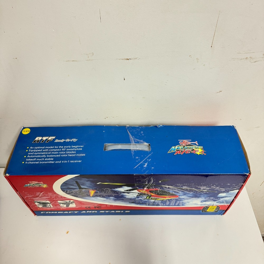 Walkera Helicopter RC 4 Compact Stable Ready To Fly Plane Remote Control