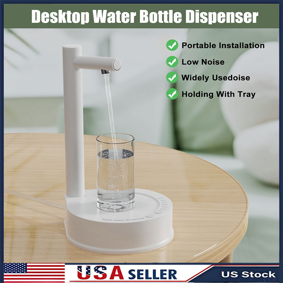Desktop Water Bottle Dispenser Portable Electric Water Dispenser Pump USB New