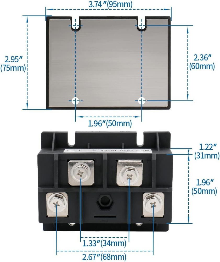 Durable 200A Bridge Rectifier Module, 1600V – Versatile Power Supply Solution