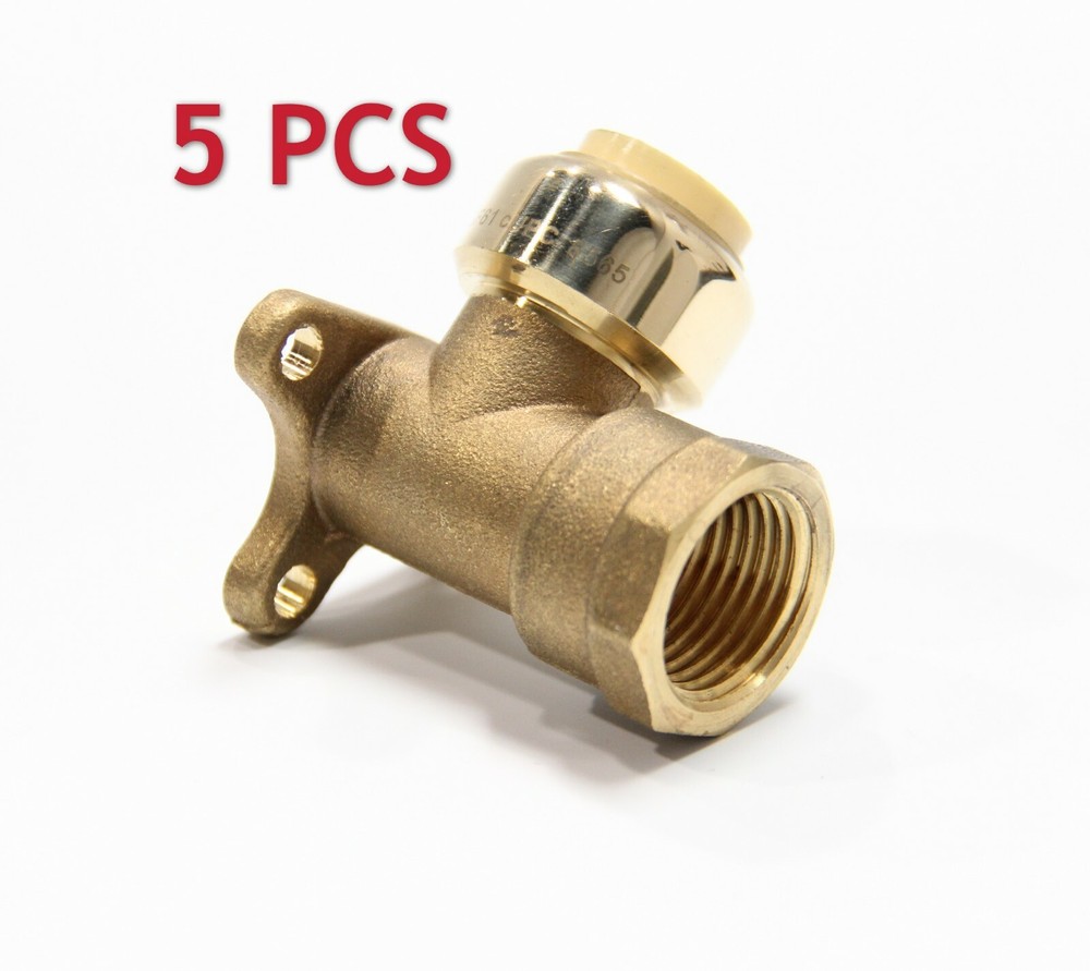 EFIELD 5 PCS 3/4" PUSH FIT  X 3/4" FEMALE NPT DROP EAR ELBOWS
