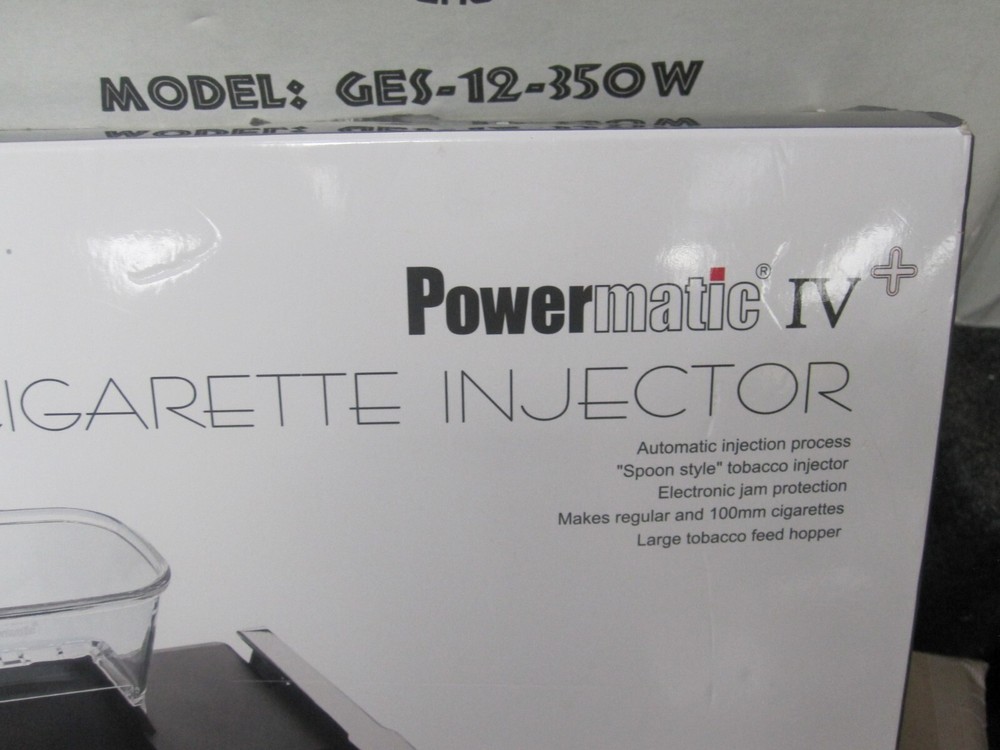 POWERMATIC IV + CIGARETTE INJECTOR (PERSONAL RYO MACHINE)