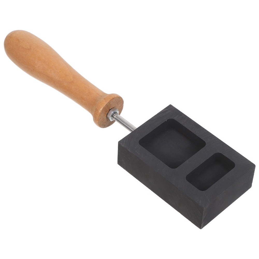 Graphite Ingot Mold For Casting Copper Silver Gold Melting Kit Mold For