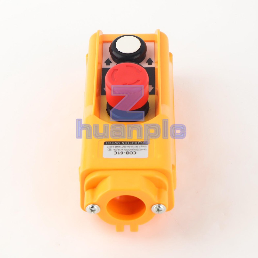 ONE COB-61C COB Crane Hoist Control Button switch Single speed NEW