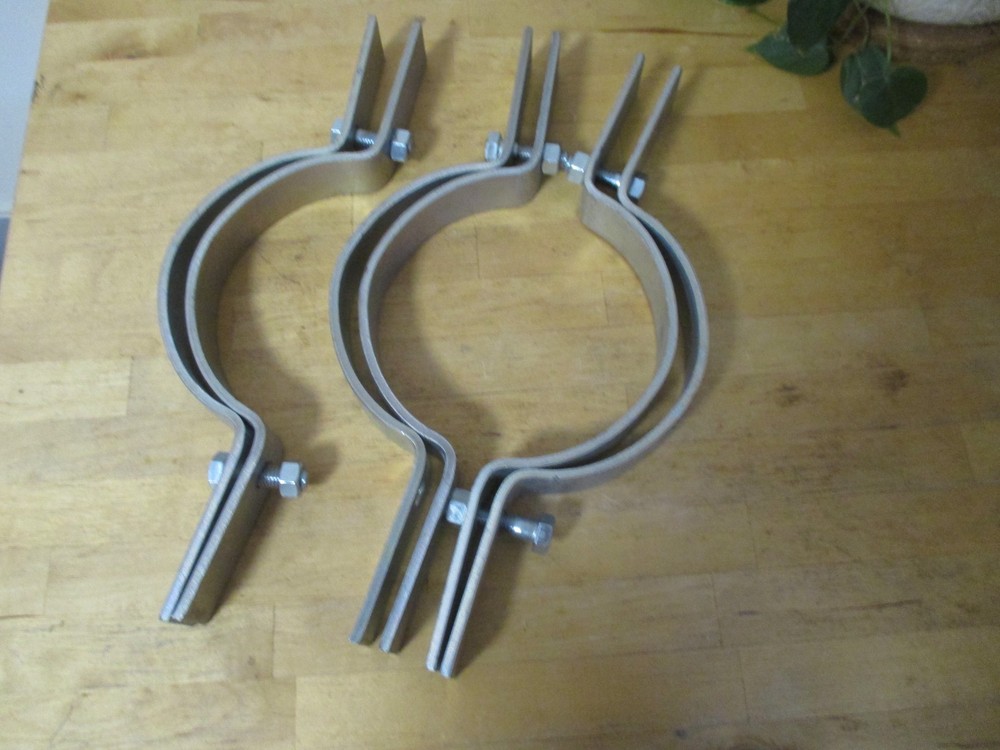 Pipe Riser Clamps (3 Pack) E50 6" -- Made In USA