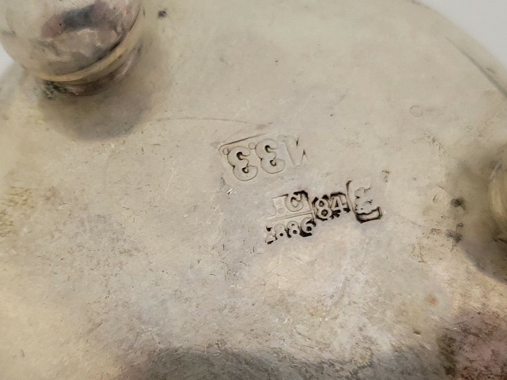 RUSSIAN STERLING SILVER DISH