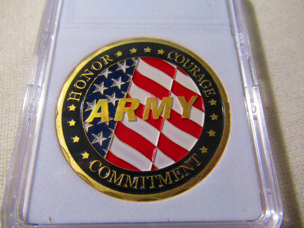 U S ARMY SPECIAL FORCES GROUP "NO SURRENDER" Challenge Coin