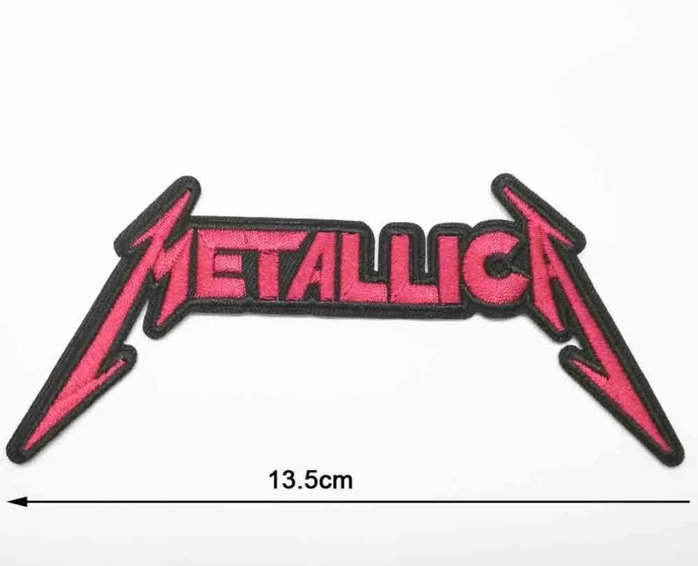 Metallica ® Iron On Embroidered Clothing Patch #7