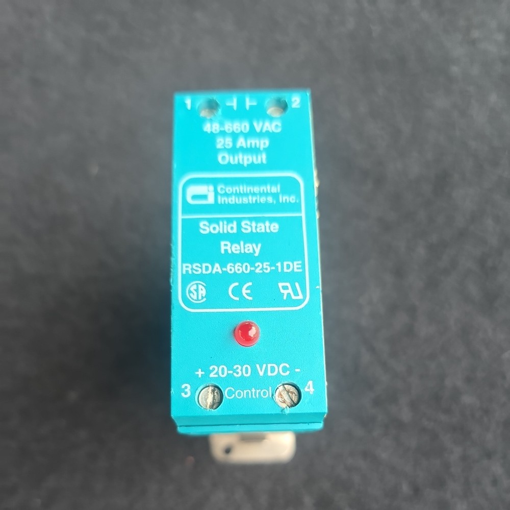 RSDA-660-25-1DE 20-30V for Continental Industries Solid State Relay