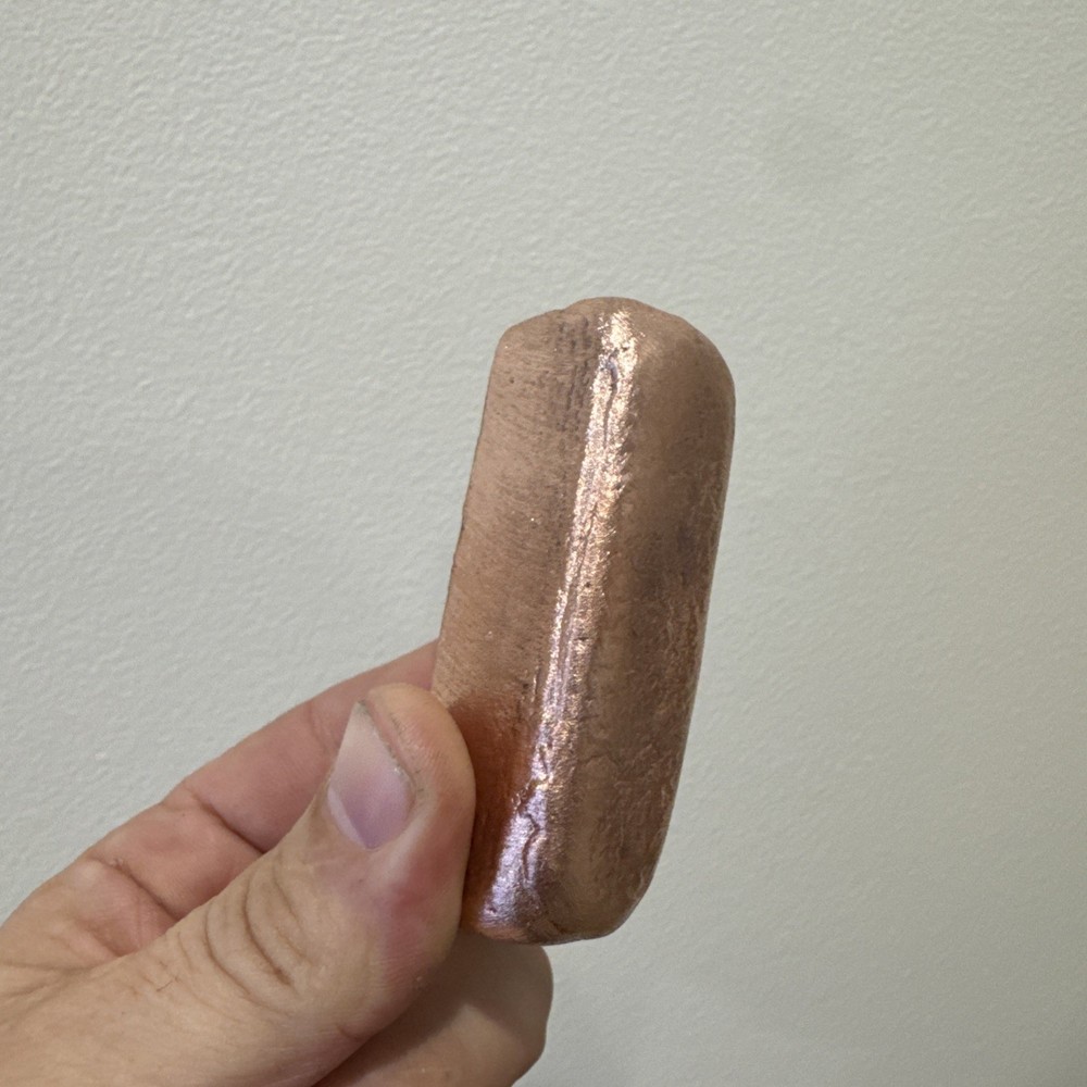 13.6 Ounce Hand Poured Copper Bar