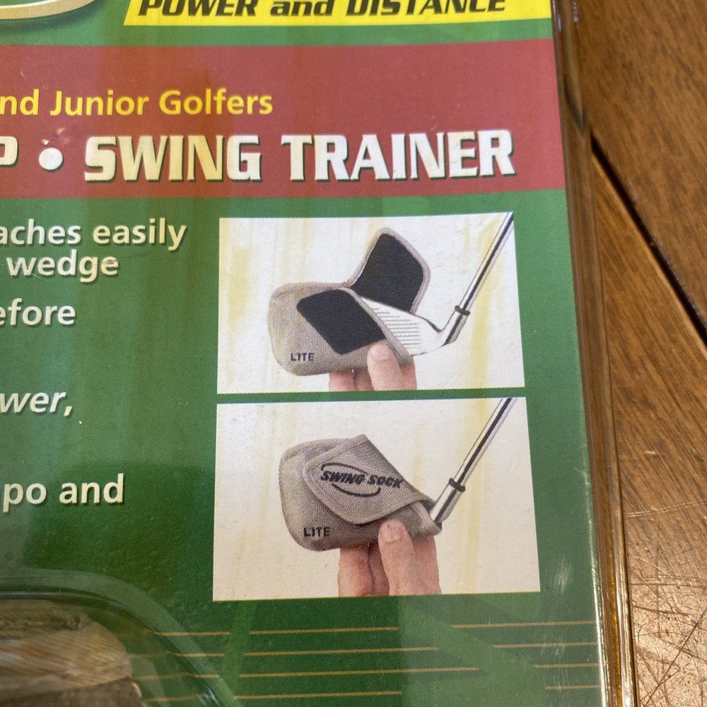 Vintage Swing Sock Weighted Golf Warm-Up Practice Training Aid. Lite wt.