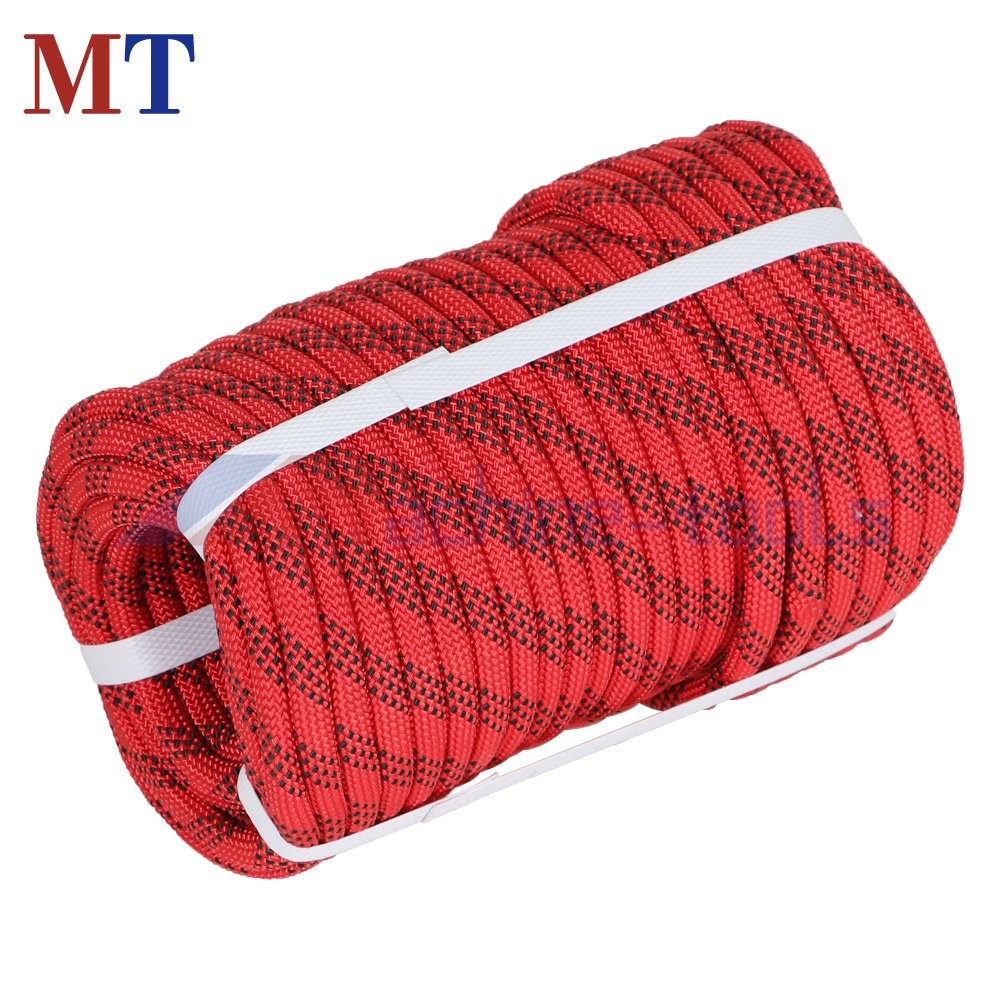 3/8" × 100' Braid Polyester Rope Arborist Tree Rope High Strong 3520Lbs