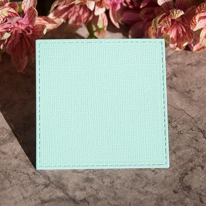 8Pcs/Set Diffrent Size Stiched Nesting Square Dies Square Frame Cutting Dies for
