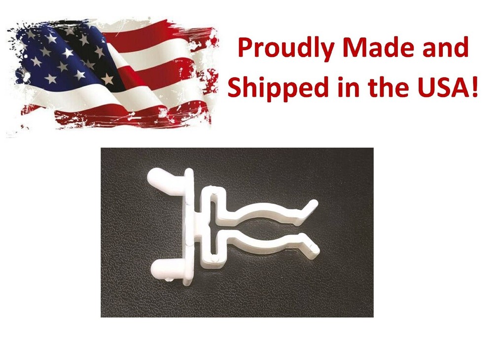 White Spring Style Multi-Purpose Tool Holder for Pegboard NO Pegboard Included