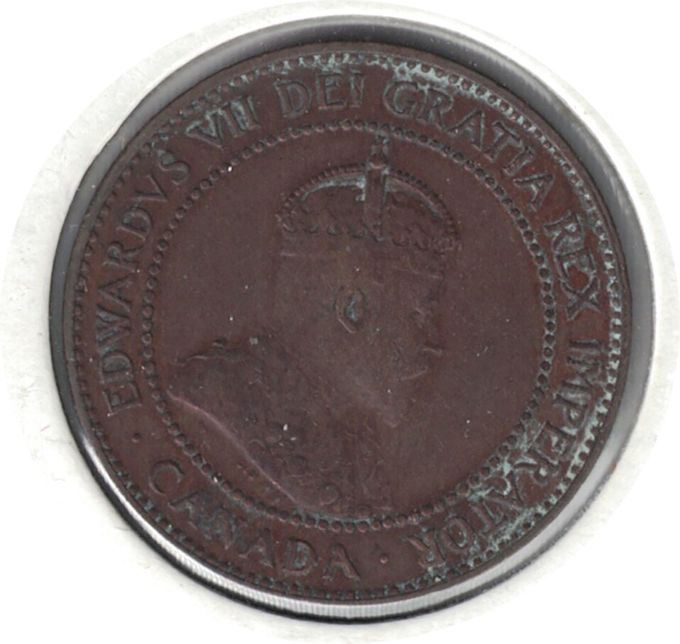 1908 CANADA 1 ONE CENT