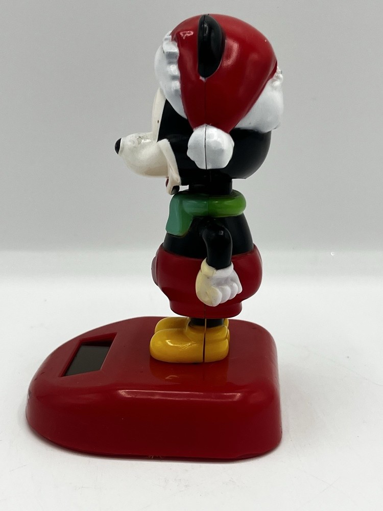 Disney Solar Powered Mickey Mouse Bobble Head ~ 5 Inch