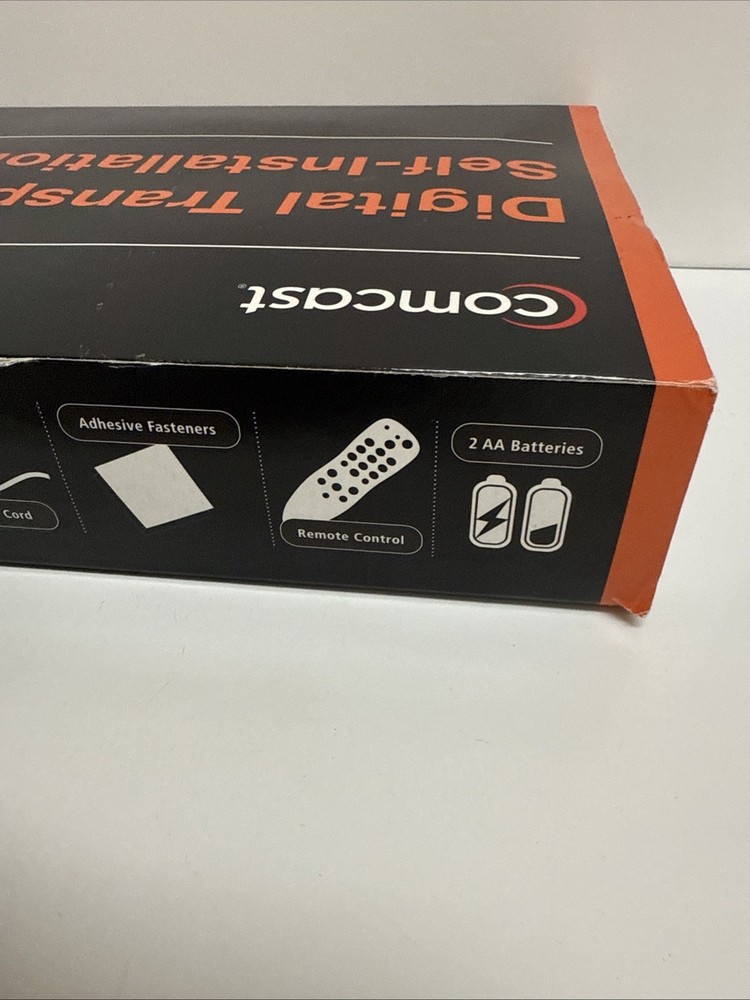 Comcast DCI105COM1 Digital Transport Adapter Self-Installation Kit Sealed Inside