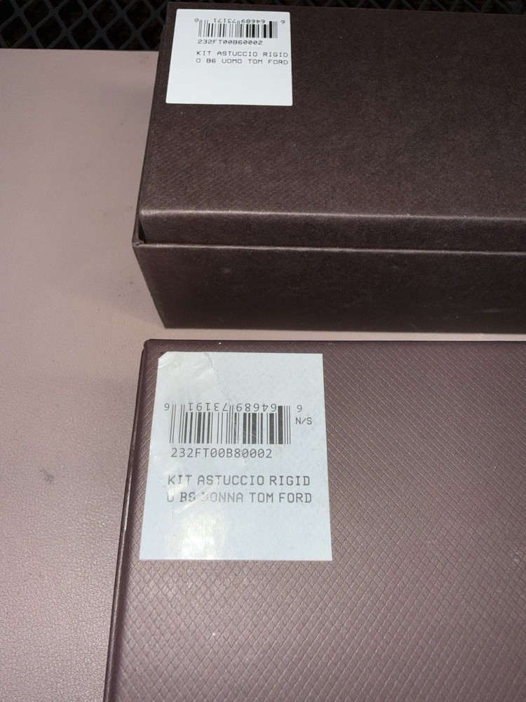 2 Tom Ford Empty Sunglasses Gift Box Only EMPTY Fast Safe Ship In Same Condition
