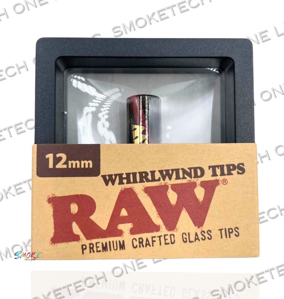 RAW Whirlwind Glass Tips-12mm (Single Pack)