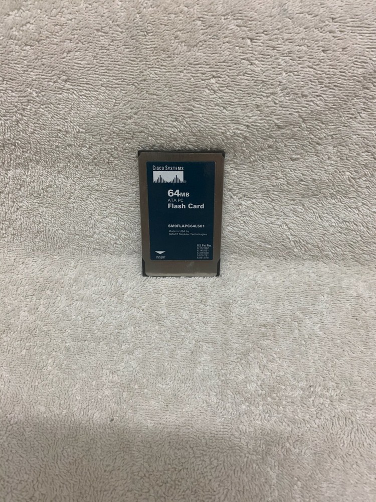CISCO SYSTEMS 64MB ATA FLASH PC CARD SM9FLAPC64L501