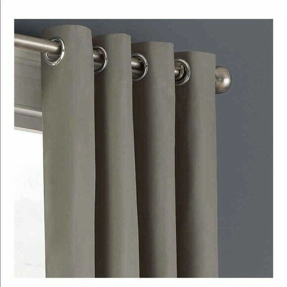 NEWPORT 1 GROMMET PANEL, SLATE, 50" X 108" *DISTRESSED PKG*