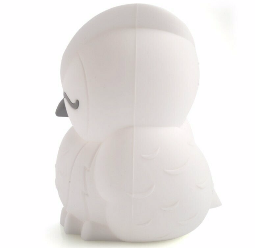 ~❤️Kids SLEEPING OWL NIGHT LIGHT Bird Rechargeable USB Soft/Cool to touch LED ❤️