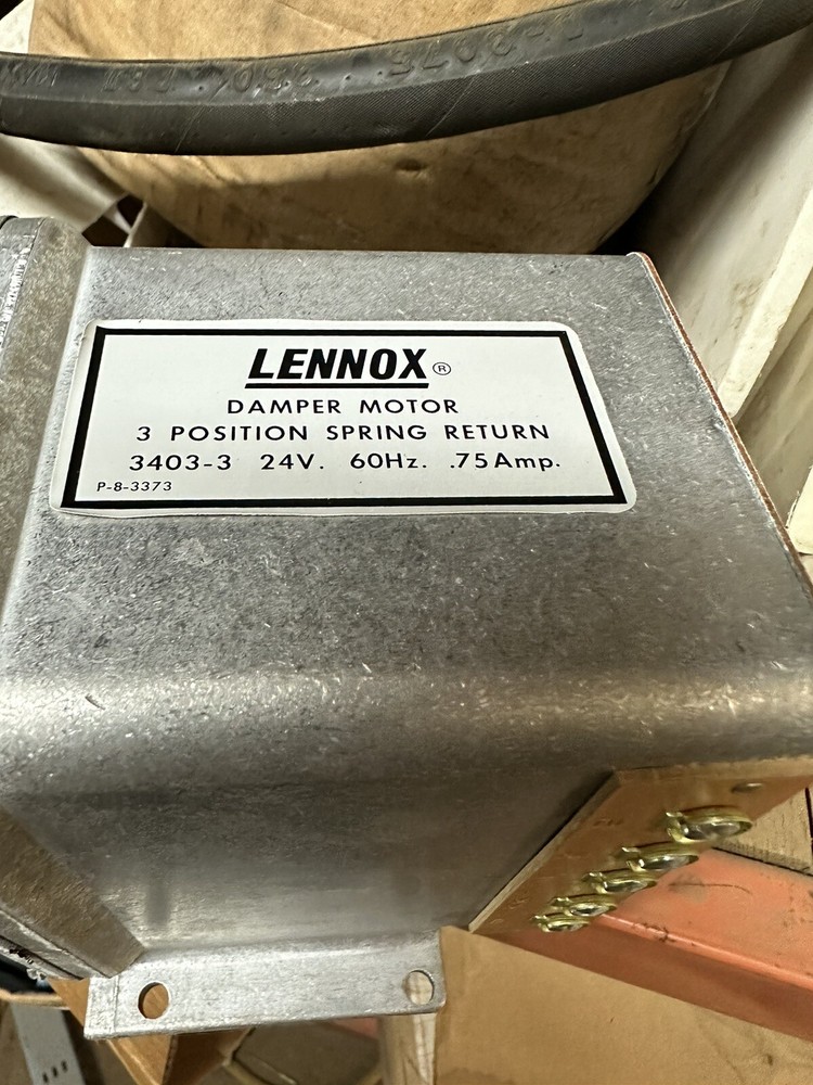 lenox white rodgers Damper motor three position spring return 3403-3  24 Volt