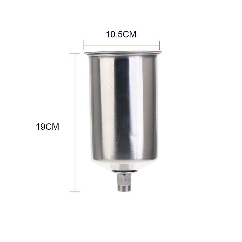 Paint Spray Pot Stainless Steel Paint Cup for Paint Spray Replacement