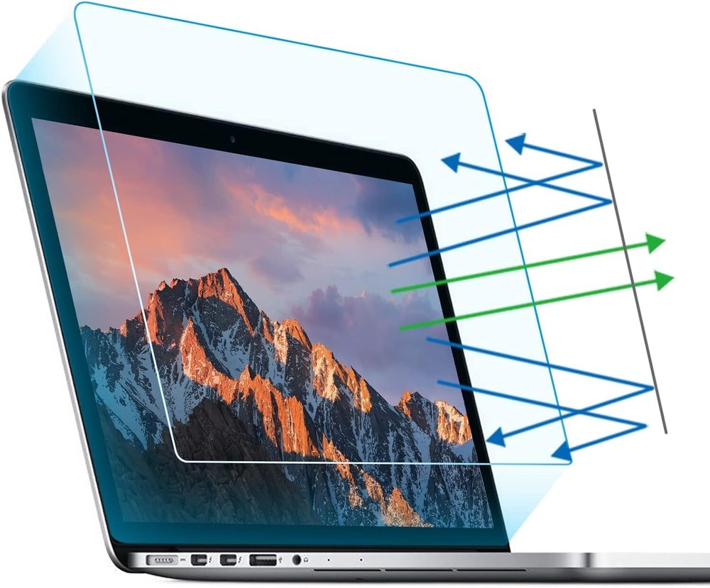 2-Pack Anti Blue Light Matte Laptop Screen Protector Compatible with 2016-201...
