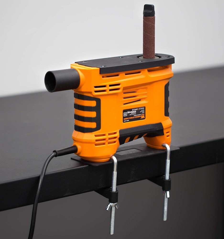 Portable Oscillating Spindle Sander – 5A Variable Speed, Dust Port – for DIY