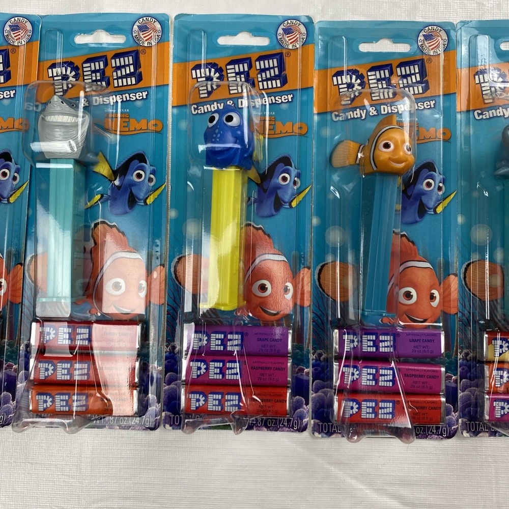 8 PEZ - Finding Nemo & Finding Dory Pixar Films