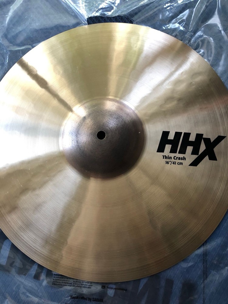 Sabian 16" HHX Thin Crash Cymbal