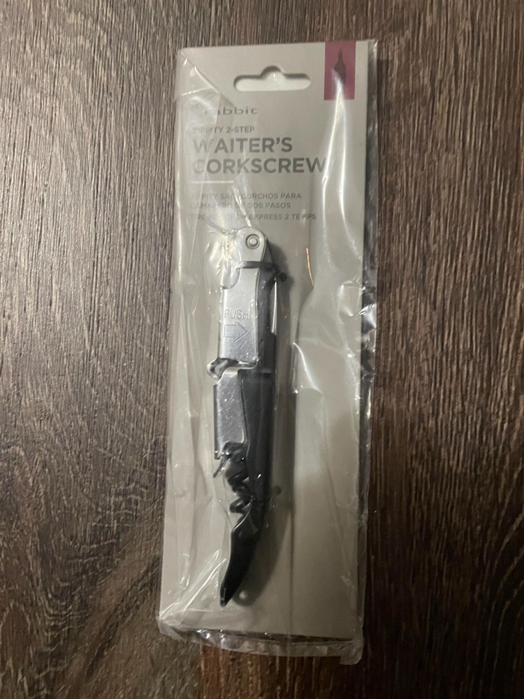 Rabbit Zippity 2-Step Waiter's Corkscrew