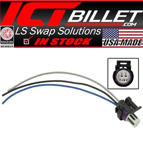 LS TPS Wire Pigtail -Throttle Position Sensor Connector - LS1 LSX Plug WPTPS30