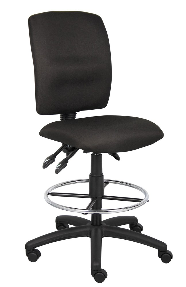 Boss Multi-Function Fabric Drafting Stool MODEL # B1635-BK